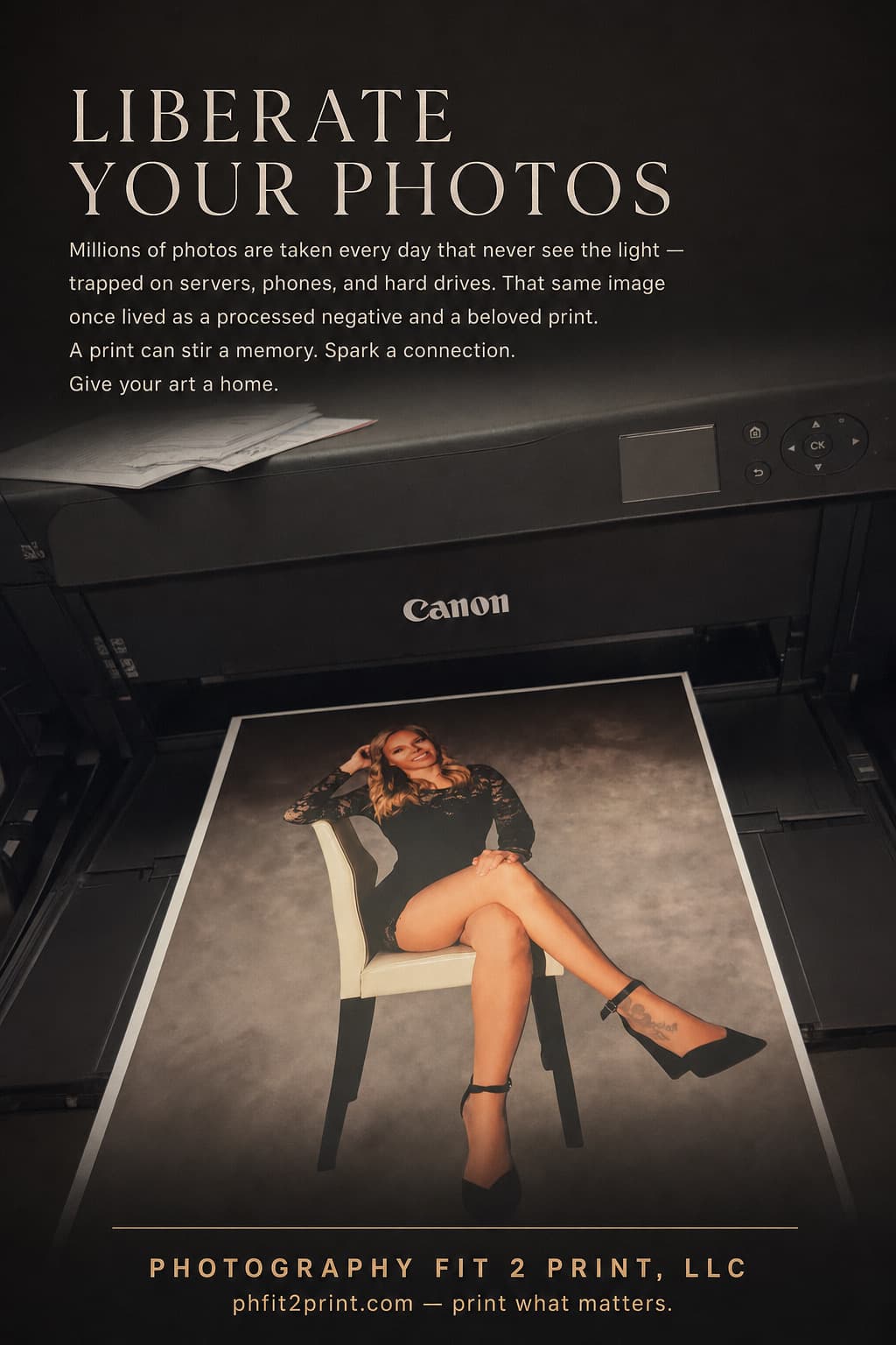 Liberate your photos — print what matters